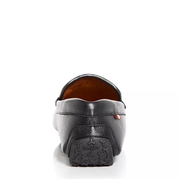 Bally Driving Loafers Mens Blue Leather Sz 11 Pinton - Picture 4 of 11